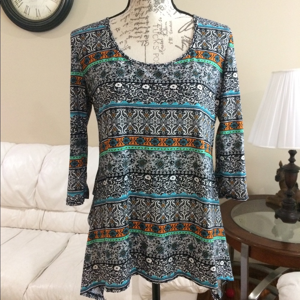 3/4 sleeve top